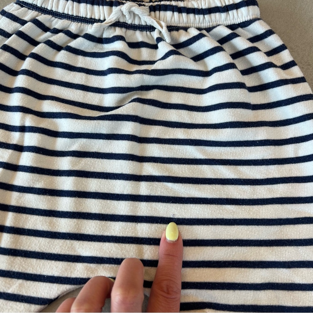Old‎ Navy Navy Blue and White Stripe Joggers 18-24m - Picture 6 of 8